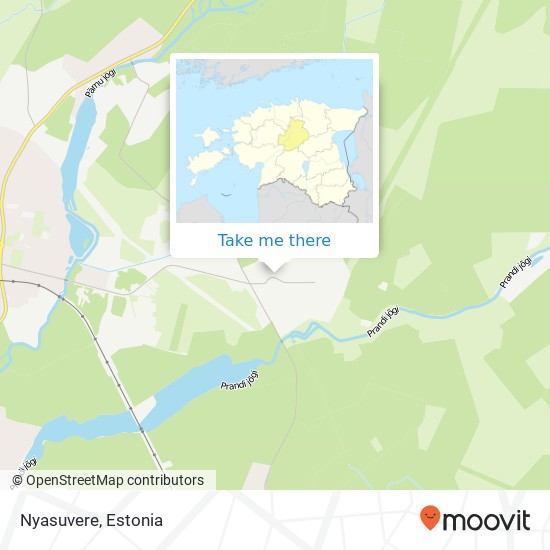 Nyasuvere map