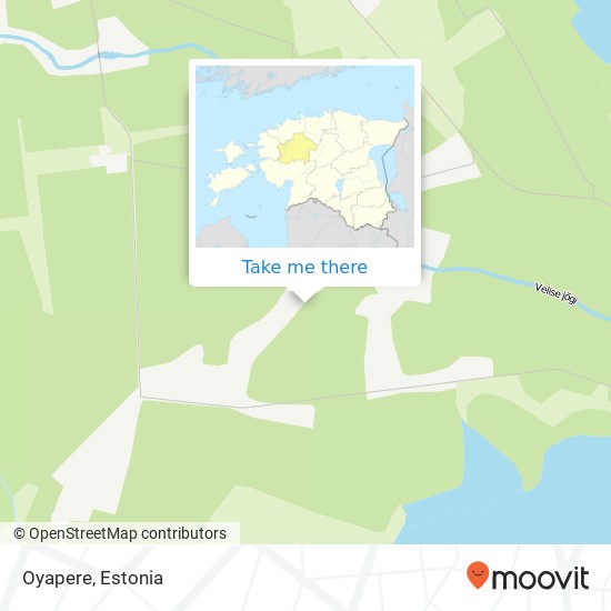 Карта Oyapere