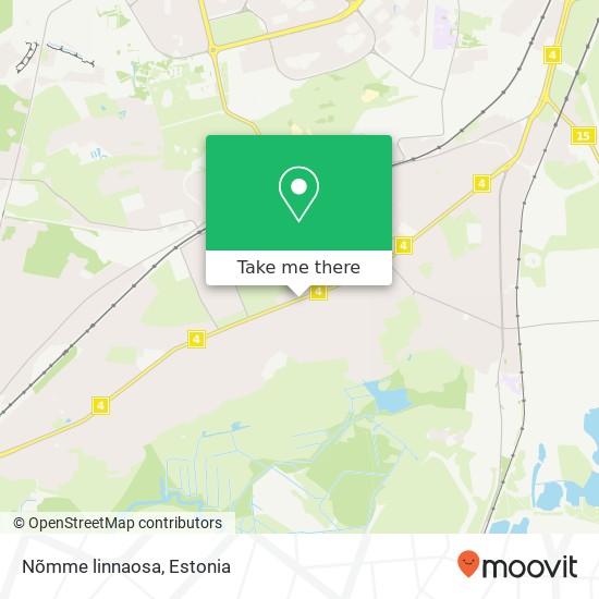 Nõmme linnaosa map