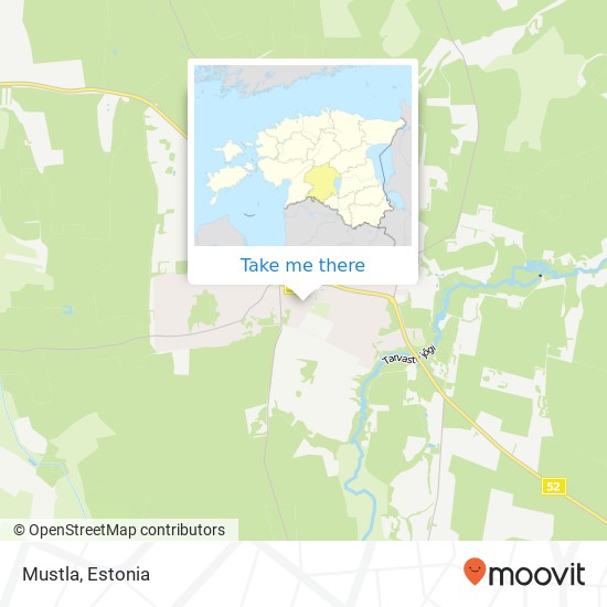 Карта Mustla