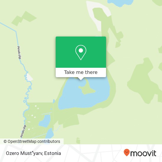 Ozero Must’’yarv map