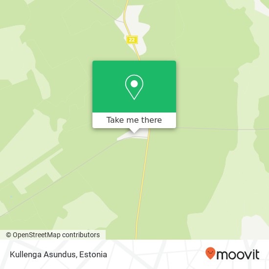 Карта Kullenga Asundus