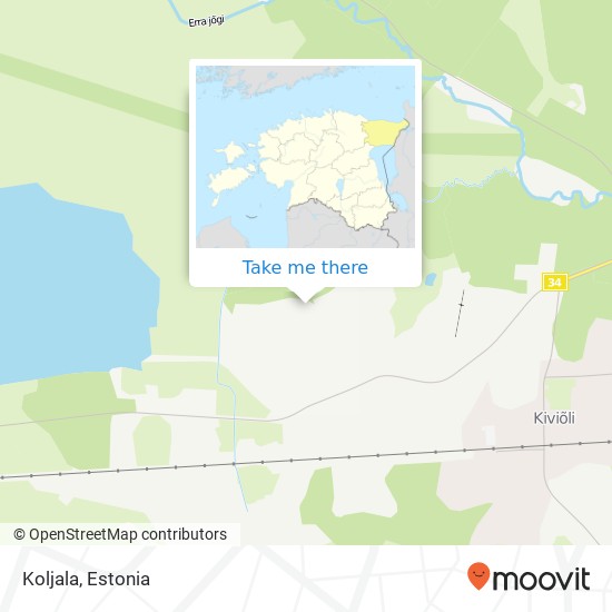 Карта Koljala