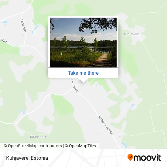 Карта Kuhjavere