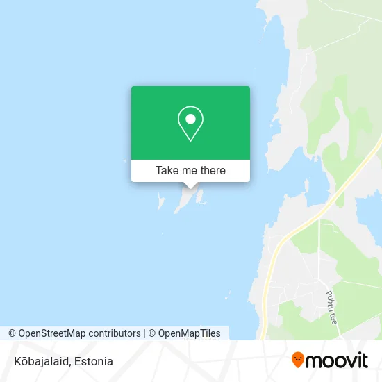 Карта Kõbajalaid