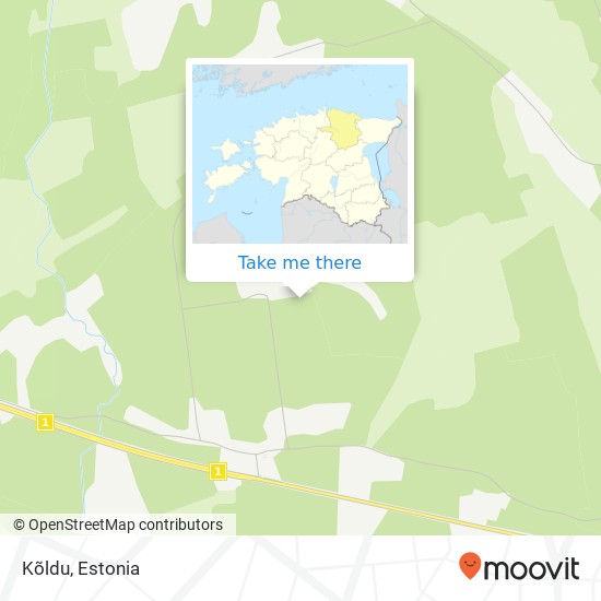 Kõldu map