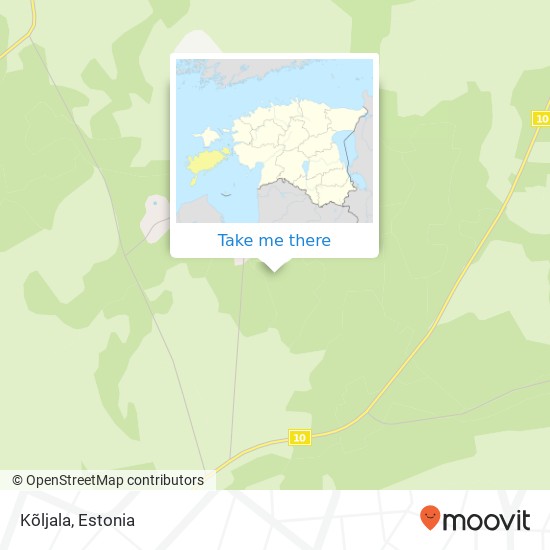 Kõljala map