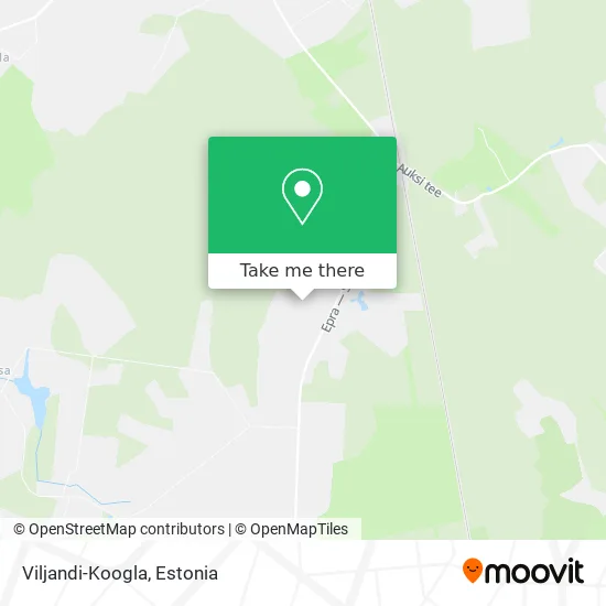 Карта Viljandi-Koogla