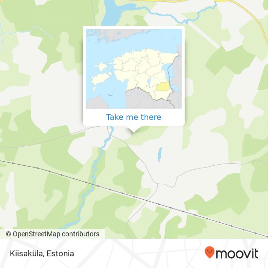 Kiisaküla map