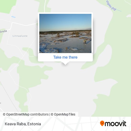 Карта Keava Raba