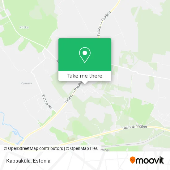 Карта Kapsaküla