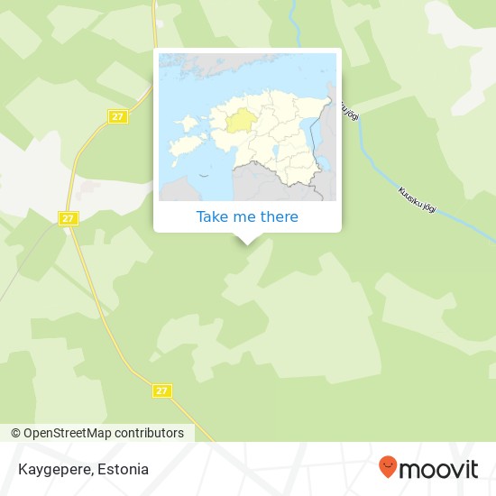 Kaygepere map