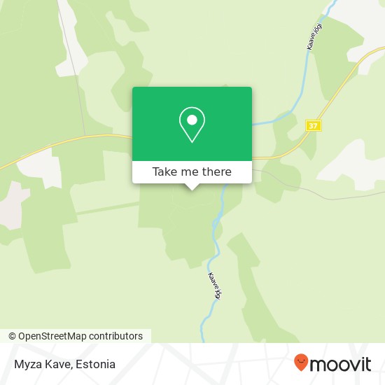 Карта Myza Kave