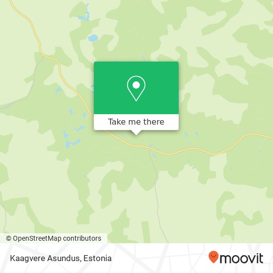 Kaagvere Asundus map