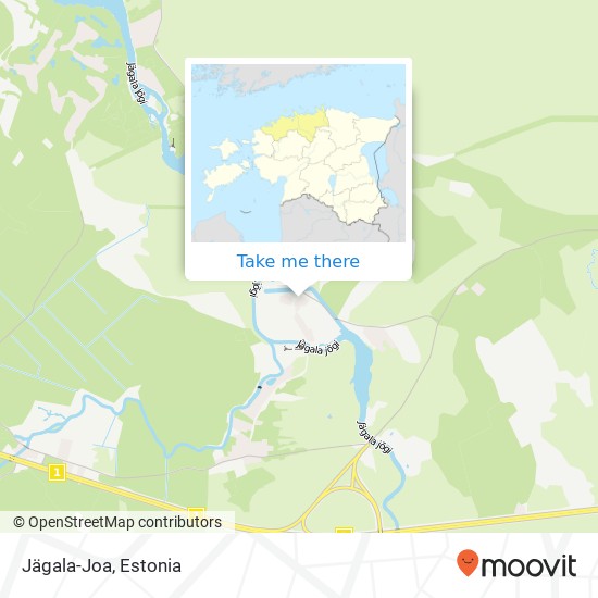 Jägala-Joa map