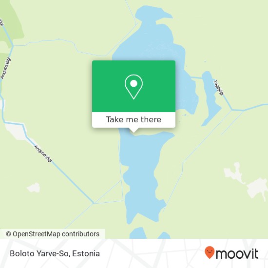 Карта Boloto Yarve-So