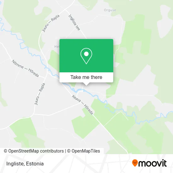 Карта Ingliste