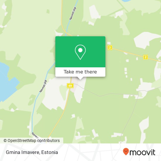 Gmina Imavere map