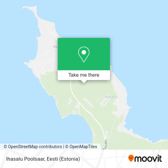 Ihasalu Poolsaar map