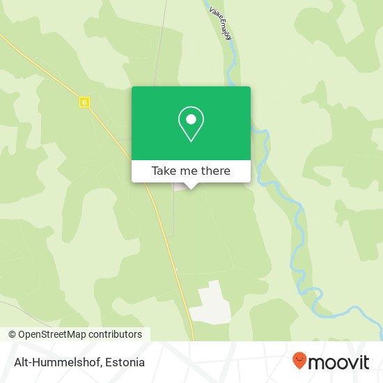 Alt-Hummelshof map