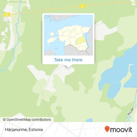 Härjanurme map