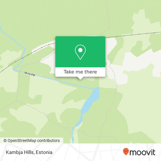 Карта Kambja Hills