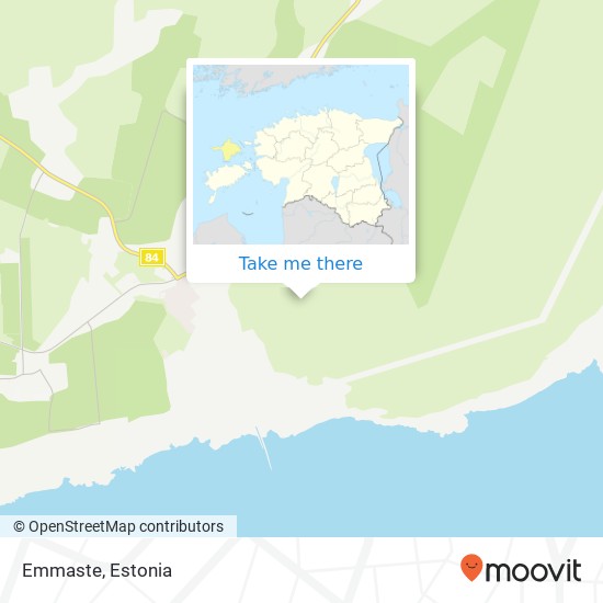 Emmaste map