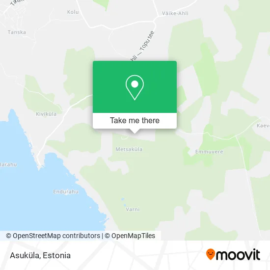 Карта Asuküla