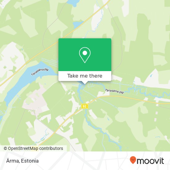 Ärma map