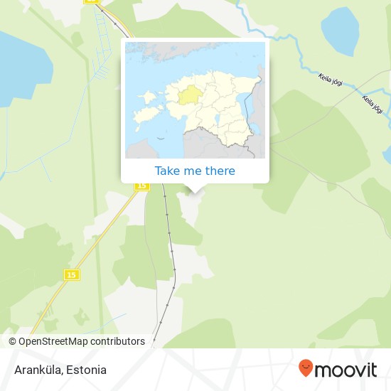 Aranküla map