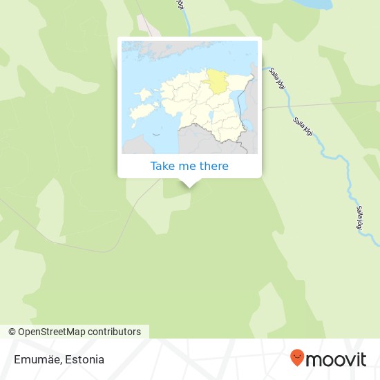 Emumäe map