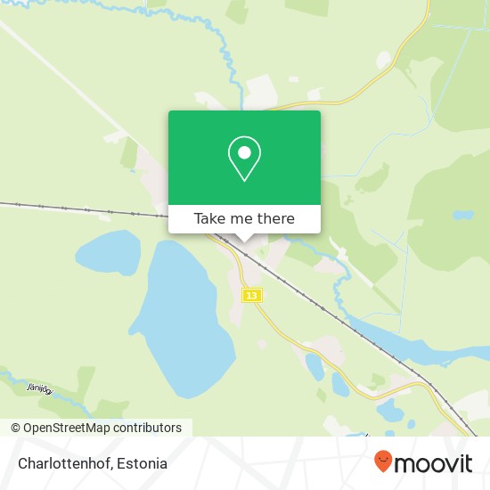 Charlottenhof map