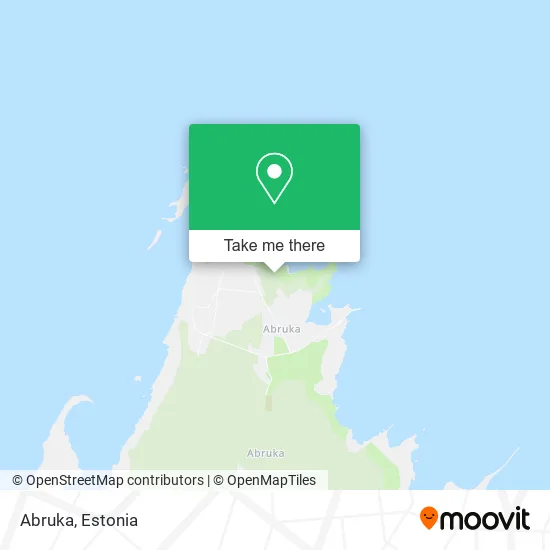 Abruka map