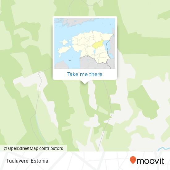 Tuulavere map