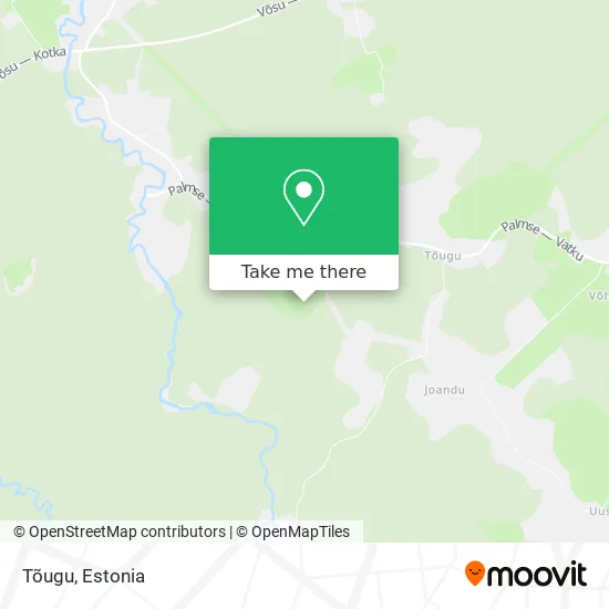 Карта Tõugu