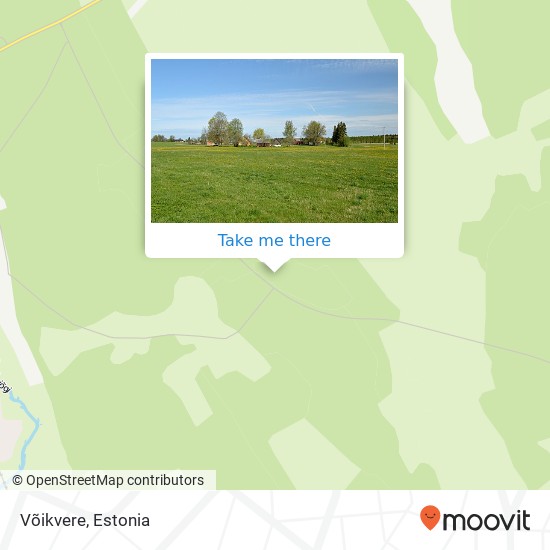 Võikvere map