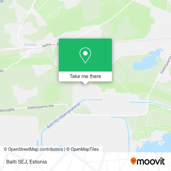 Карта Balti SEJ