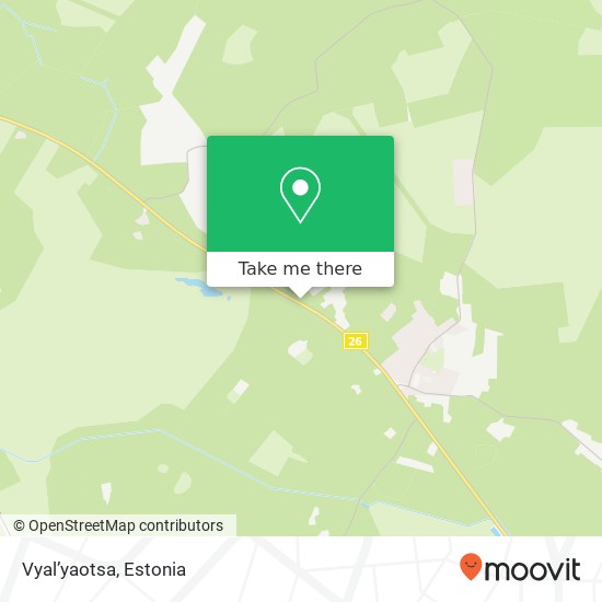 Vyal’yaotsa map