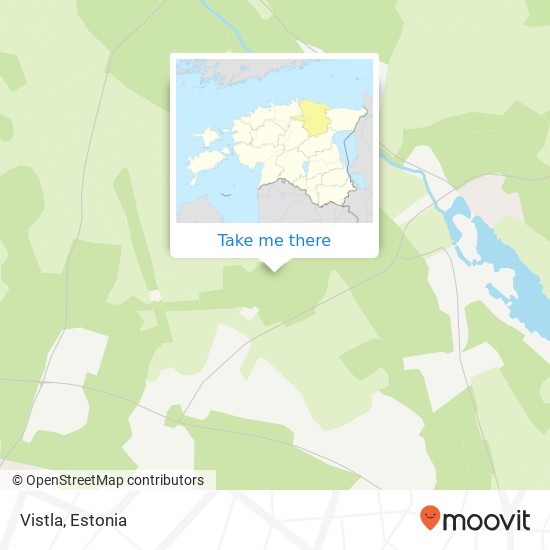 Vistla map