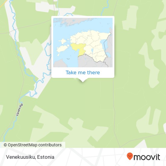 Venekuusiku map