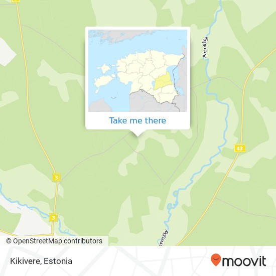 Kikivere map