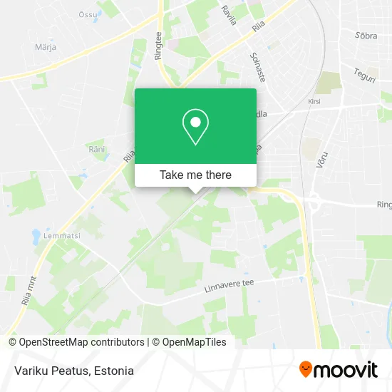 Карта Variku Peatus