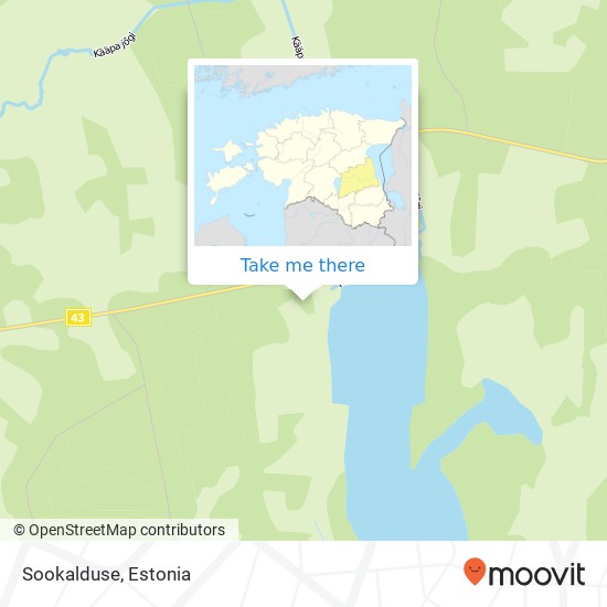 Sookalduse map