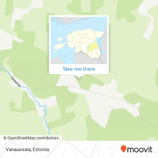 Vanaussaia map