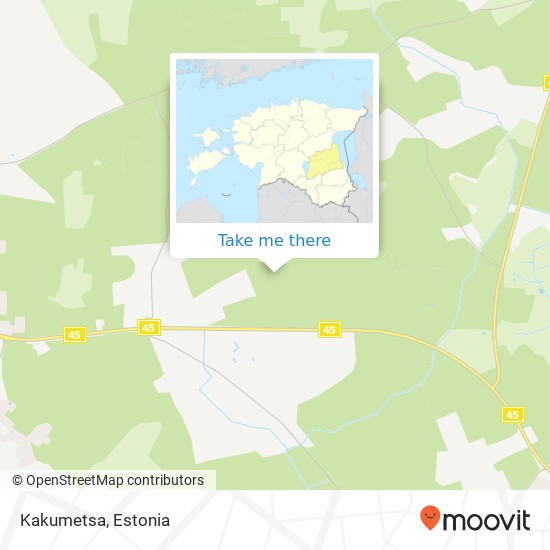 Kakumetsa map