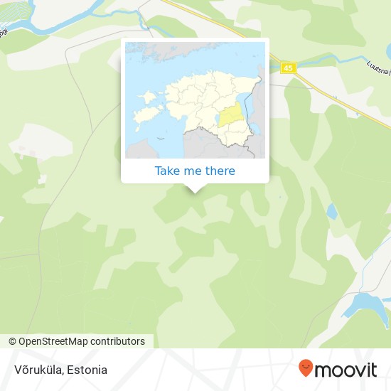 Võruküla map