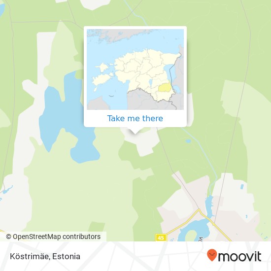 Köstrimäe map