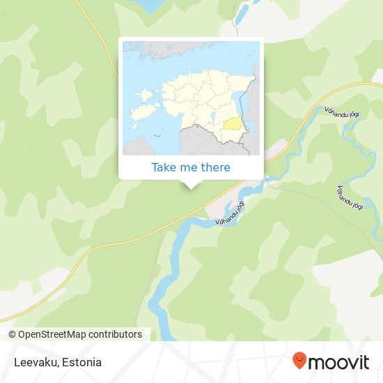 Leevaku map