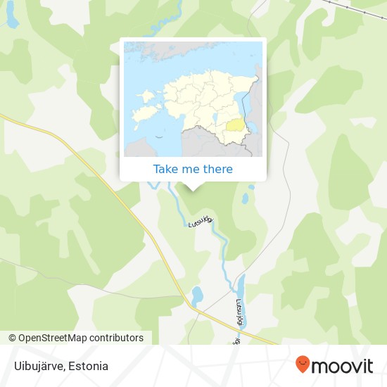 Uibujärve map