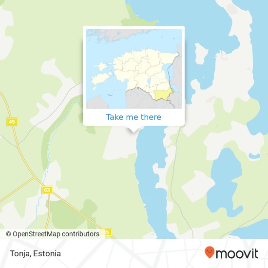 Карта Tonja